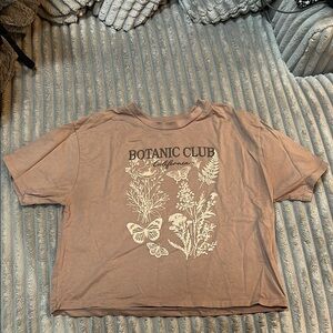 Botanic Club Graphic Tee in Pink